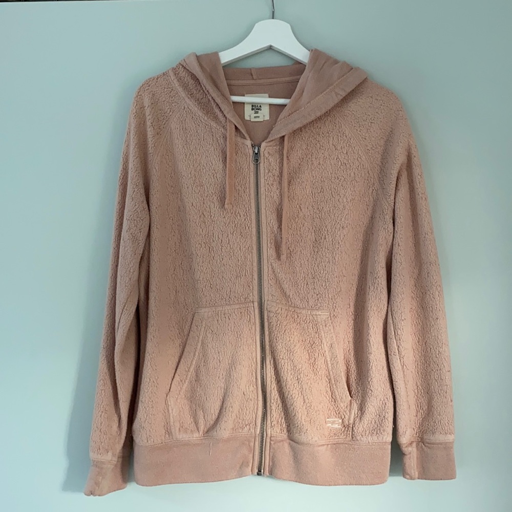 Cozy Billabong zip up hoodie